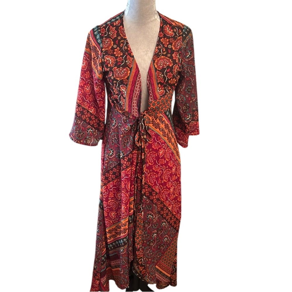 Elegant Floral Maxi Dress